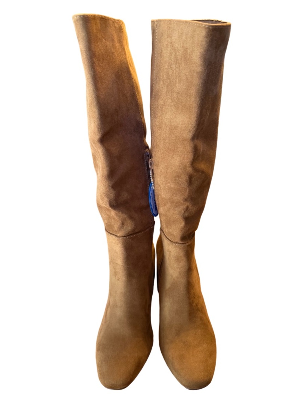 Women's Tall Suede Knee Boots - Brown size 7 NEW